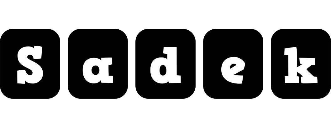Sadek box logo