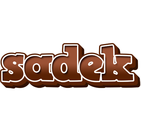 Sadek brownie logo
