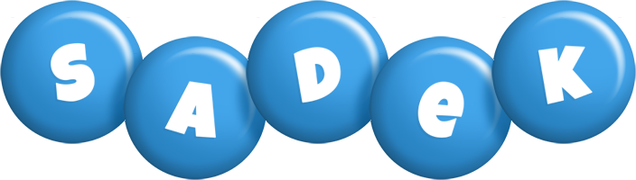 Sadek candy-blue logo