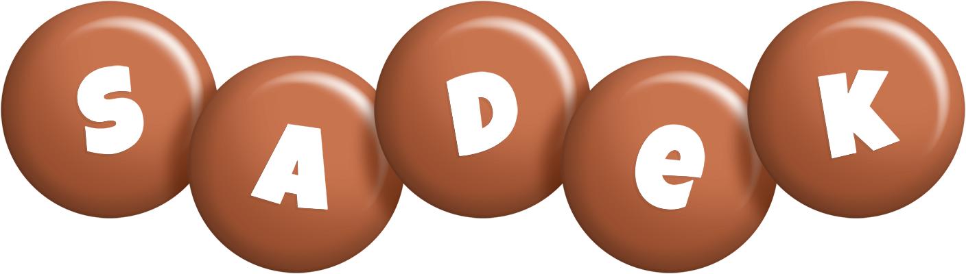 Sadek candy-brown logo