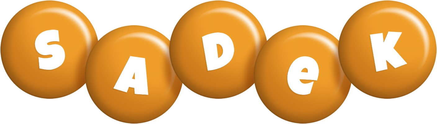Sadek candy-orange logo