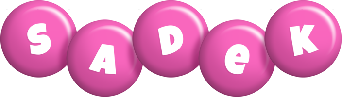 Sadek candy-pink logo