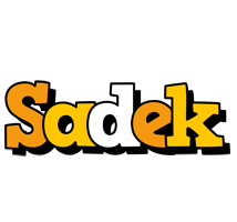 Sadek cartoon logo