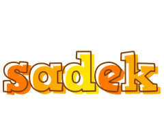 Sadek desert logo