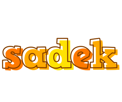Sadek desert logo