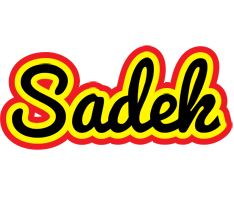 Sadek flaming logo