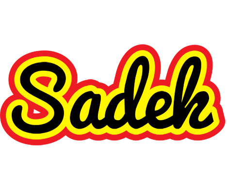 Sadek flaming logo