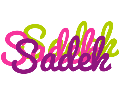 Sadek flowers logo