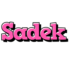 Sadek girlish logo