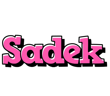 Sadek girlish logo