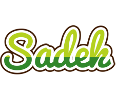 Sadek golfing logo