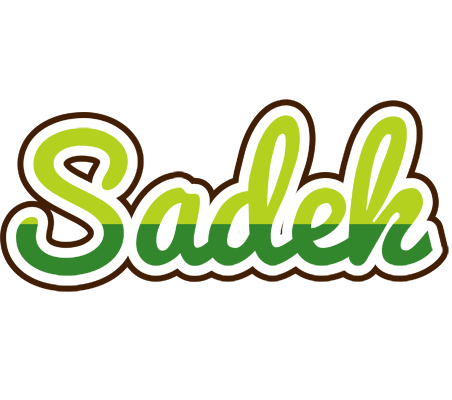 Sadek golfing logo