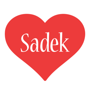 Sadek love logo