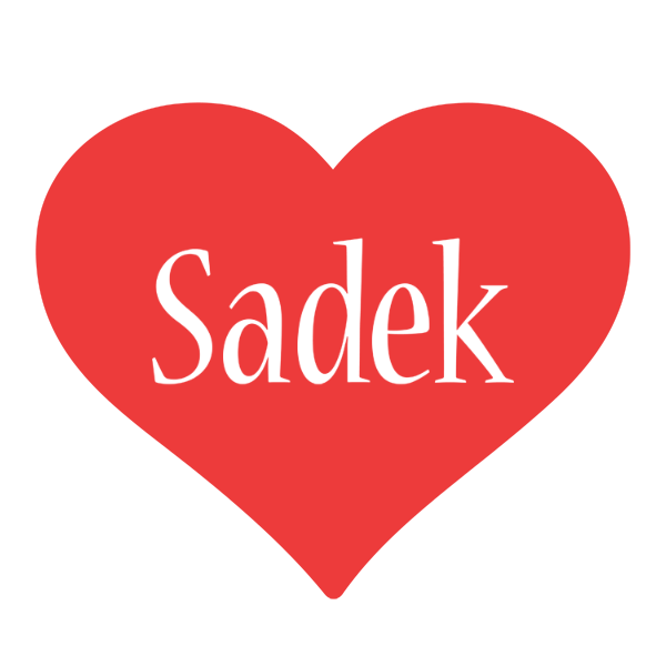 Sadek love logo