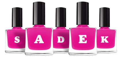 Sadek nails logo