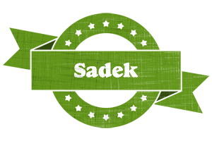 Sadek natural logo