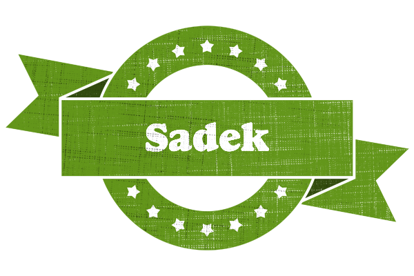 Sadek natural logo