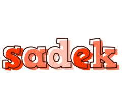 Sadek paint logo