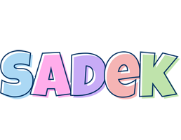Sadek pastel logo