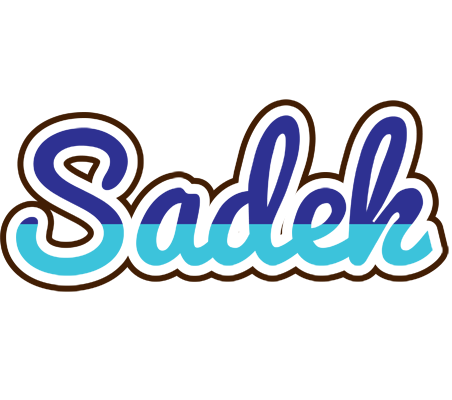 Sadek raining logo