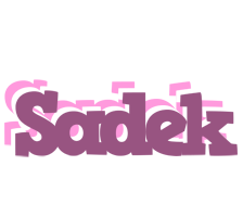 Sadek relaxing logo