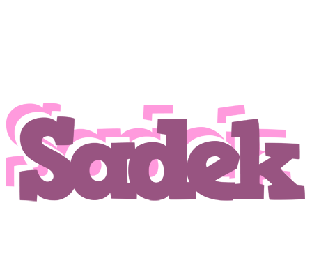 Sadek relaxing logo