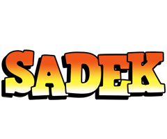 Sadek sunset logo