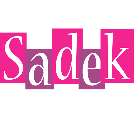 Sadek whine logo