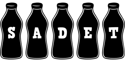 Sadet bottle logo