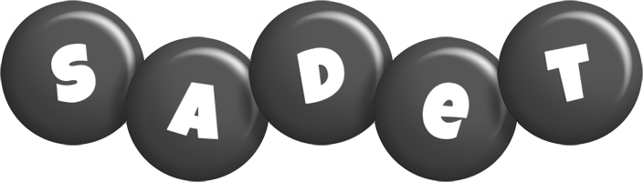 Sadet candy-black logo