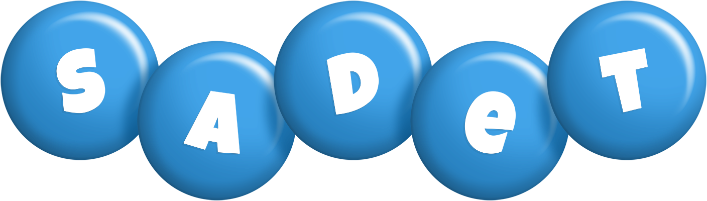 Sadet candy-blue logo