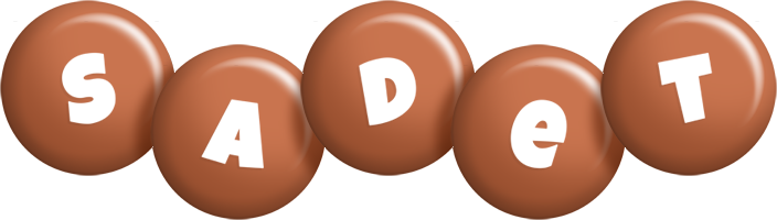 Sadet candy-brown logo