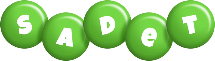 Sadet candy-green logo