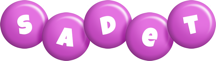 Sadet candy-purple logo