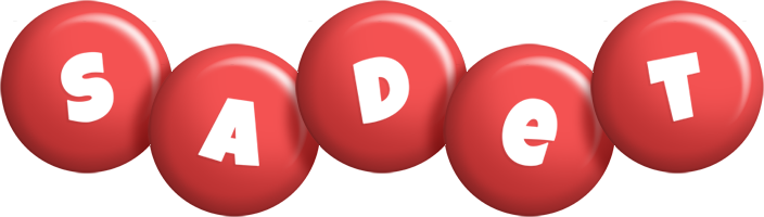 Sadet candy-red logo