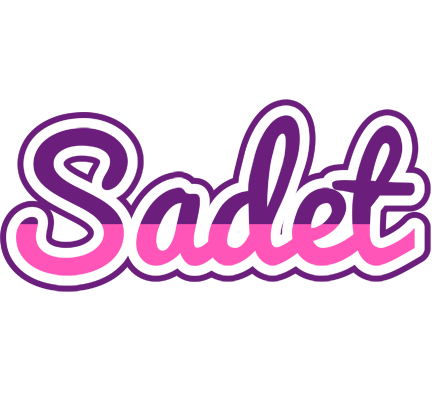 Sadet cheerful logo