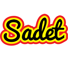 Sadet flaming logo