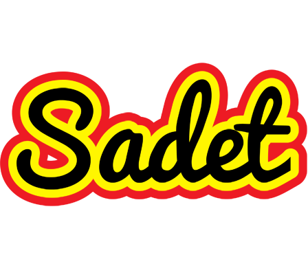 Sadet flaming logo