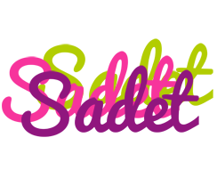 Sadet flowers logo