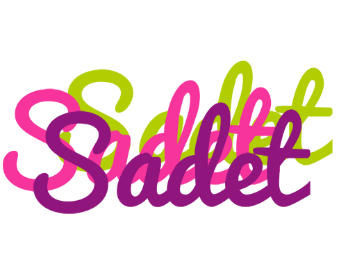 Sadet flowers logo