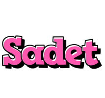Sadet girlish logo
