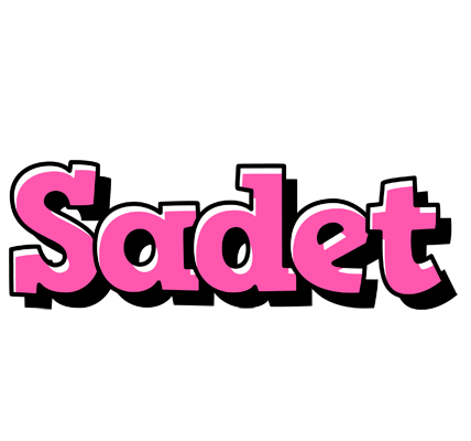 Sadet girlish logo