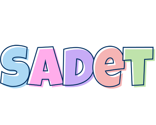 Sadet pastel logo