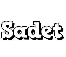 Sadet snowing logo