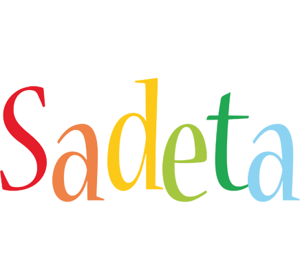 Sadeta birthday logo