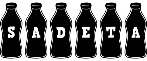 Sadeta bottle logo