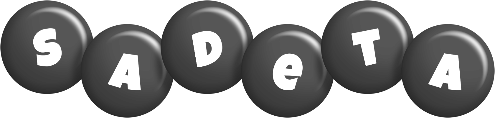 Sadeta candy-black logo