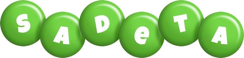 Sadeta candy-green logo