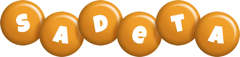 Sadeta candy-orange logo