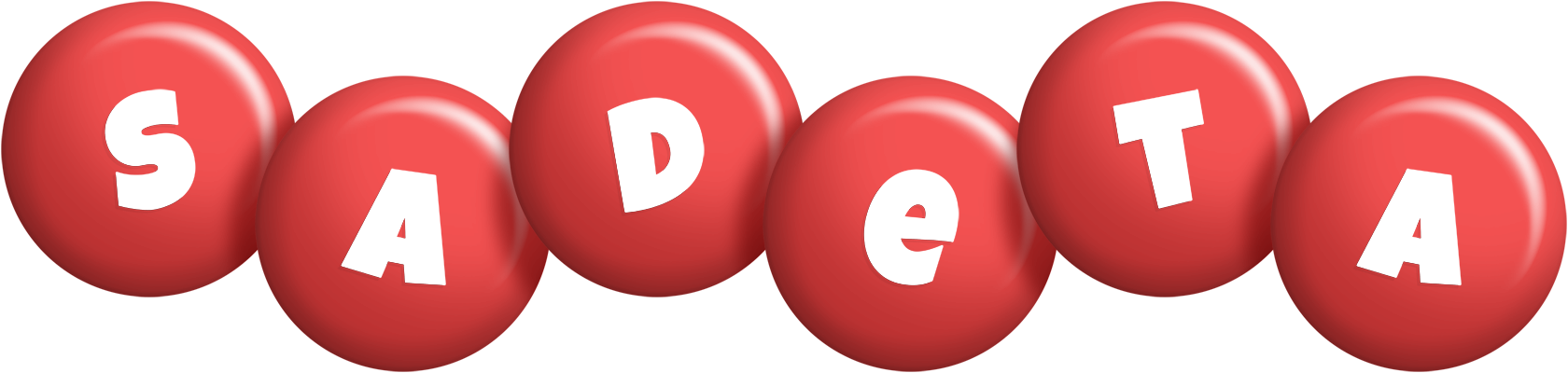 Sadeta candy-red logo